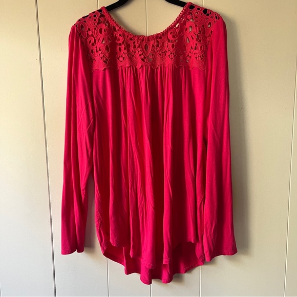 Philosophy Pink Blouse - Picture 1 of 4